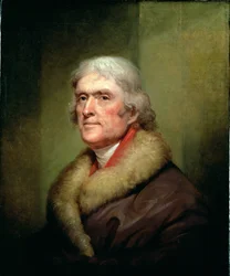 Portret van Thomas Jefferson, 1805